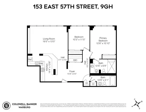 153 E 57th St #9GH, New York, NY 10022
