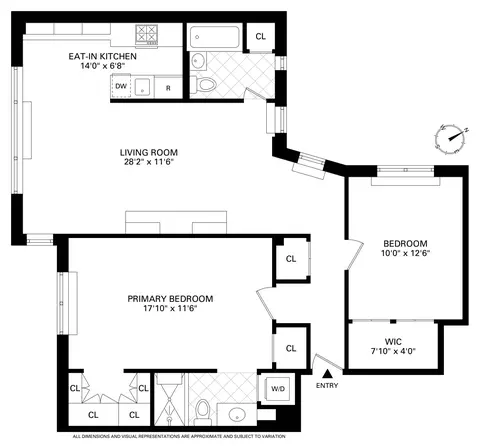 342 E 53rd St #2GH, New York, NY 10022