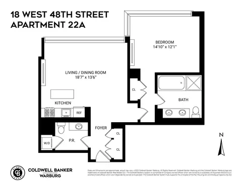 18 W 48th St #22A, New York, NY 10036