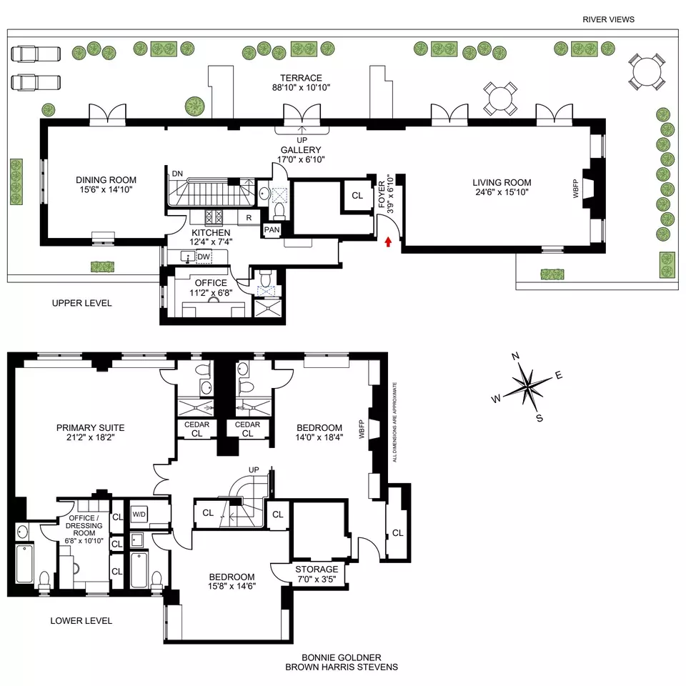 Floorplan - 444 E 52nd St #PENTHOUSE, New York, NY 10022 photo 1 of 1