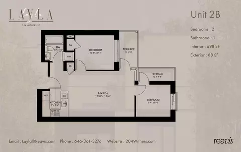 204 Withers St #2-B, Brooklyn, NY 11211