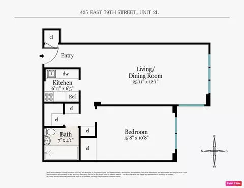 425 E 79th St #2L, New York, NY 10075
