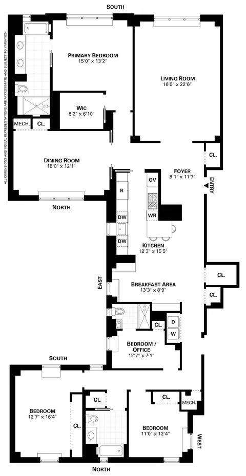 317 W 89th St #9E, New York, NY 10024