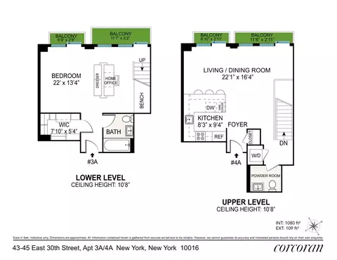 43 E 30th St #3A/4A, New York, NY 10016