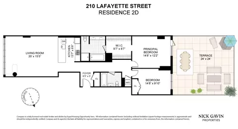 210 Lafayette St #2D, New York, NY 10012