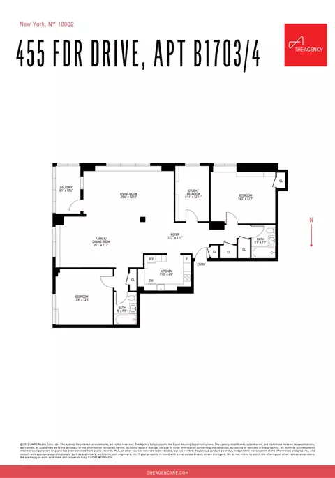 455 Fdr Dr #B1703/1704, New York, NY 10002