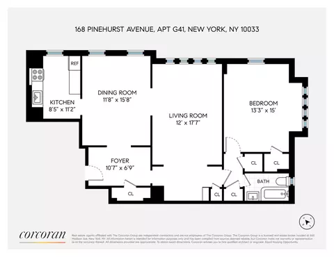 116 Pinehurst Ave #G41, New York, NY 10033