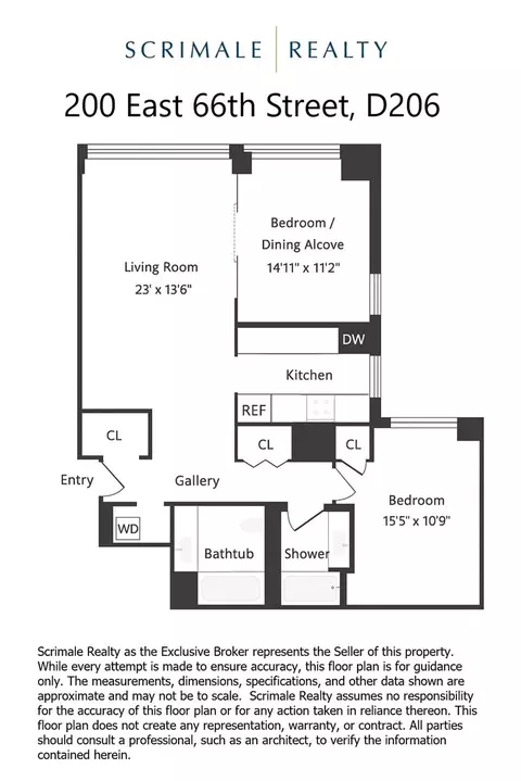 200 E 66th St #D206, New York, NY 10065