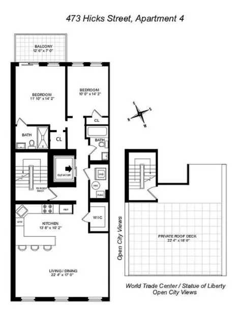 473 Hicks St #4, Brooklyn, NY 11231