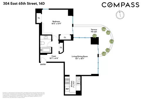 304 E 65th St #14D, New York, NY 10065