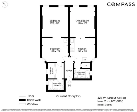 323 W 43rd St #4R, New York, NY 10036