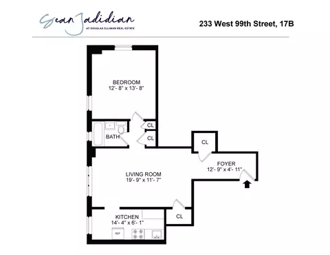 233 W 99th St #17B, New York, NY 10025