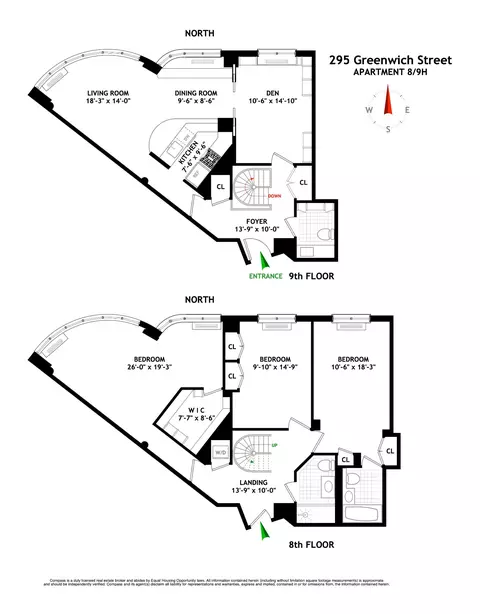 295 Greenwich St #8/9H, New York, NY 10007