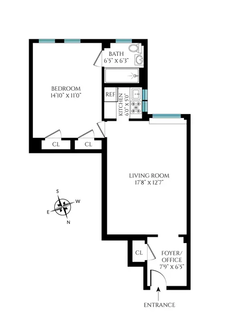 107 W 86th St #17E, New York, NY 10024