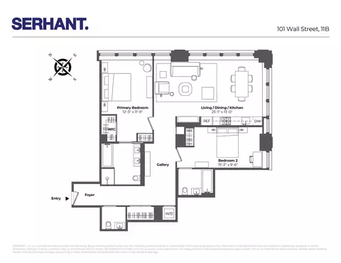 101 Wall St #11B, New York, NY 10005