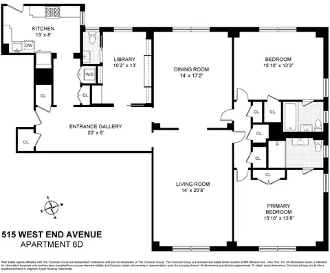 515 W End Ave #6D, New York, NY 10024