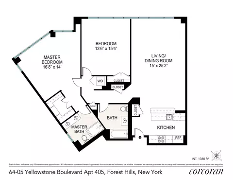 64-05 Yellowstone Blvd #405A, New York City, NY 11375