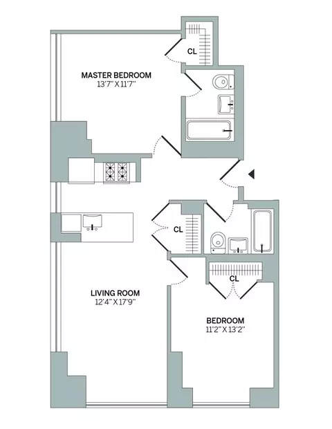 350 W 42nd St #18-L, New York, NY 10036