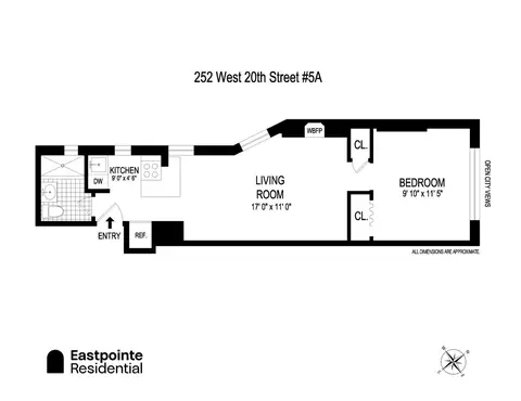 252 W 20th St #5A, New York, NY 10011