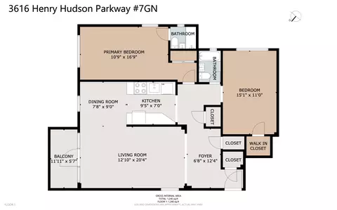 3616 Henry Hudson Pkwy #7GN, New York City, NY 10463