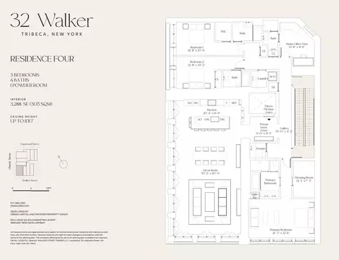32 Walker St #RESIDENCE4, New York, NY 10013