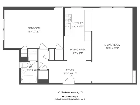 40 Clarkson Ave #2G, Brooklyn, NY 11226