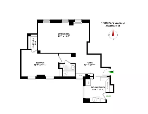 1000 Park Ave #7F, New York, NY 10028