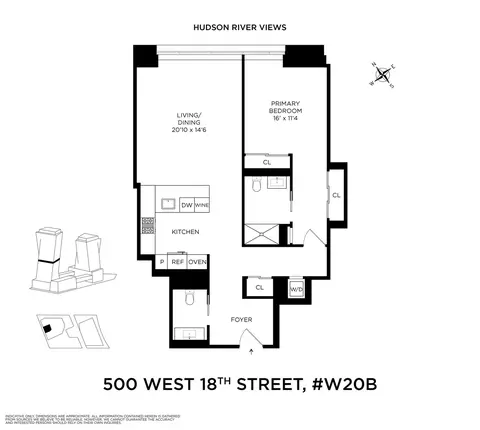 500 W 18th St #W20B, New York, NY 10011