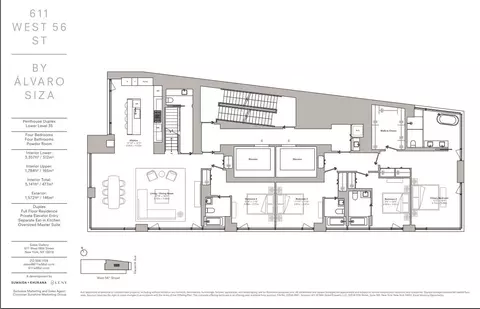 611 W 56th St #PH6/7, New York, NY 10019
