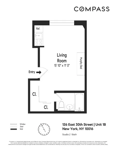 126 E 30th St #1B, New York, NY 10016