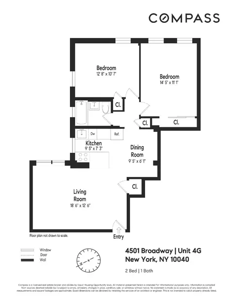 4501 Broadway #4G, New York, NY 10040