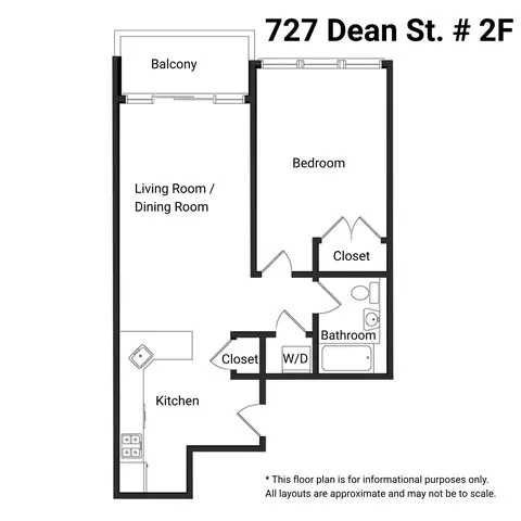 727 Dean St #2F, Brooklyn, NY 11238