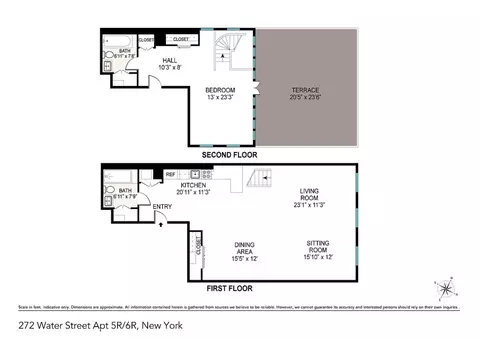272 Water St #5R/6R, New York, NY 10038