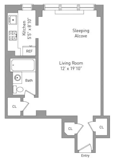 201 W 21st St #9A, New York, NY 10011