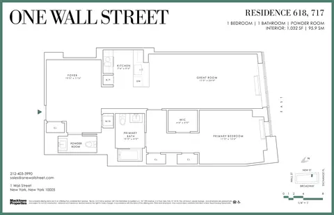 1 Wall St #618, New York, NY 10005
