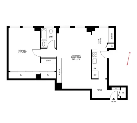 310 W 72nd St #5F, New York, NY 10023