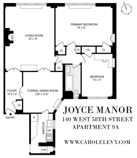 140 W 58th St #9-A, New York, NY 10019