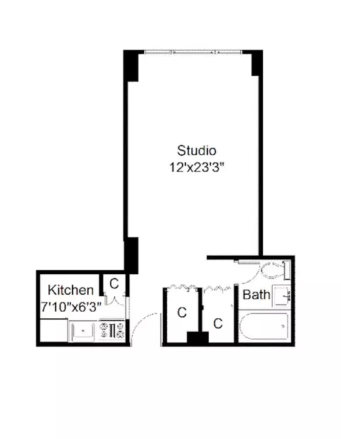 185 Hall St #602, Brooklyn, NY 11205