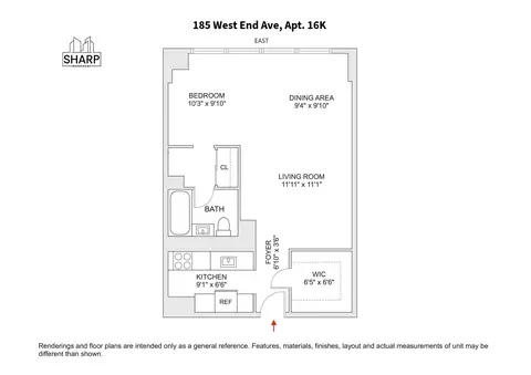 185 W End Ave #16K, New York, NY 10023