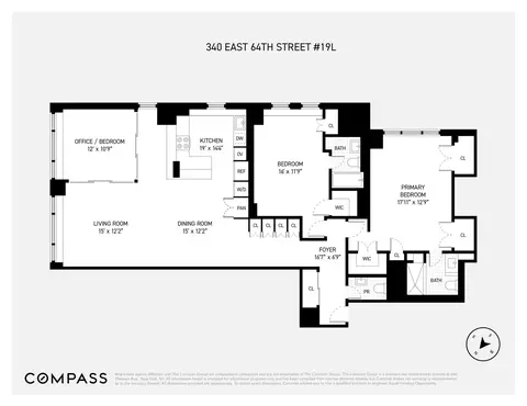 340 E 64th St #19L, New York, NY 10065