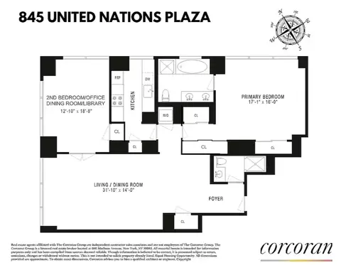 845 United Nations Plz #42E, New York, NY 10017