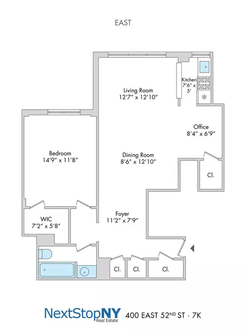 400 E 52nd St #7K, New York, NY 10022
