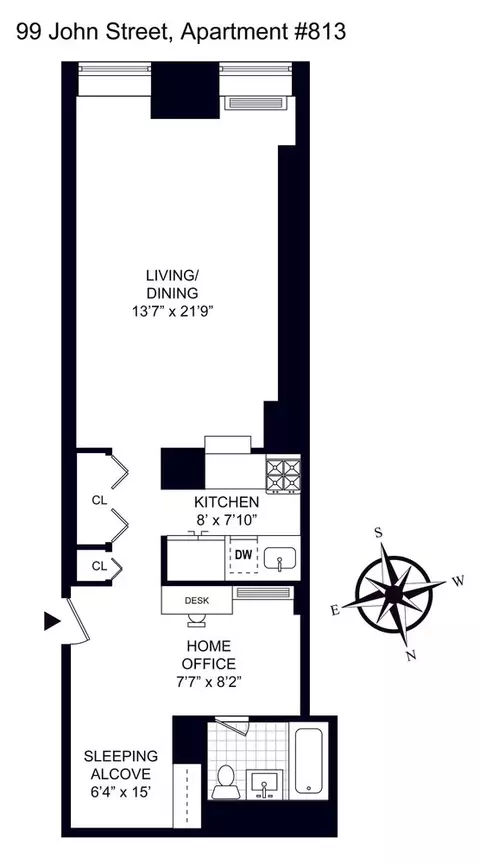 99 John St #813, New York, NY 10038