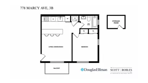 778 Marcy Ave #3B, Brooklyn, NY 11216