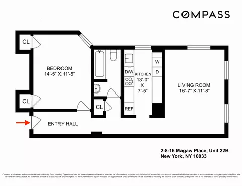 8 Magaw Pl #22B, New York, NY 10033