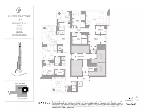 217 W 57th St #127/128, New York, NY 10019