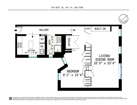 340 W 19th St #14, New York, NY 10011