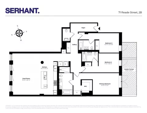 71 Reade St #2B, New York, NY 10007
