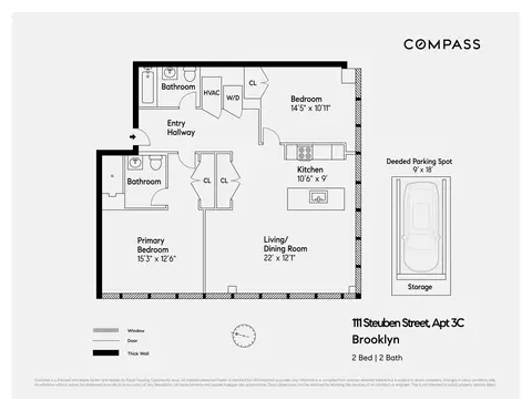 111 Steuben St #3C, Brooklyn, NY 11205