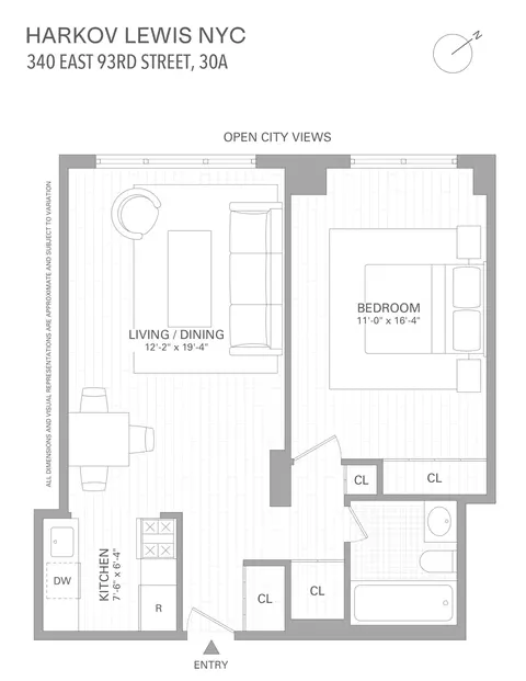 340 E 93rd St #30A, New York, NY 10128